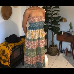 Floral maxi dress